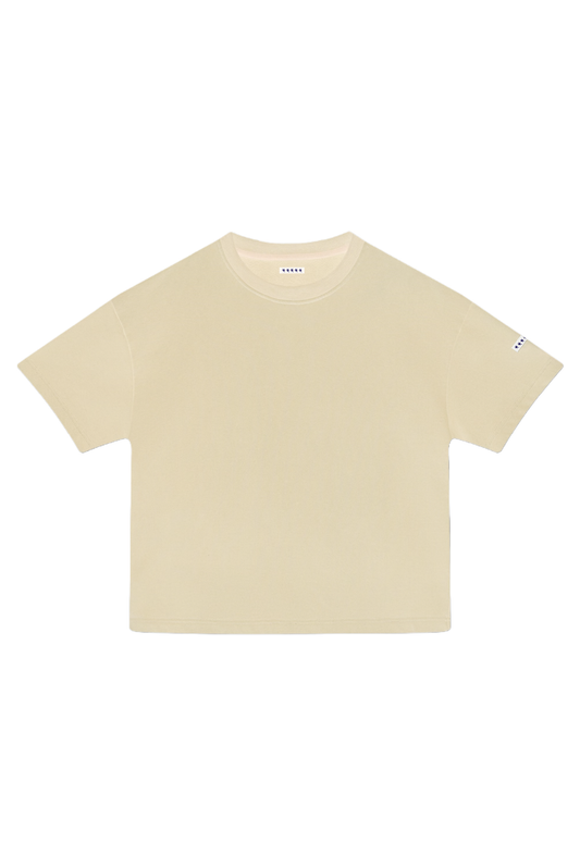 Cream White Tee